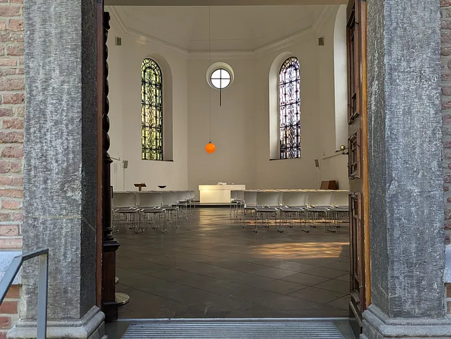 Evangelische Berger Kirche; Foto: evdus