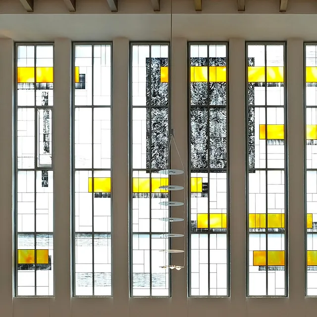 Matthäikirche Kirchfenster; Foto: Sergej Lepke