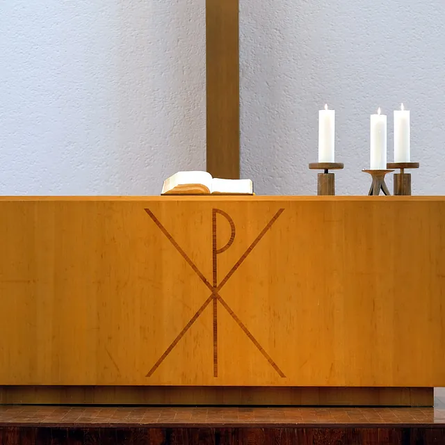 Matthäikirche Altar; Foto: Sergej Lepke