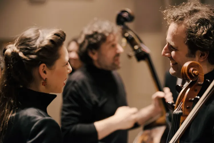 Nach dem Passionskonzert in der Johanneskirche