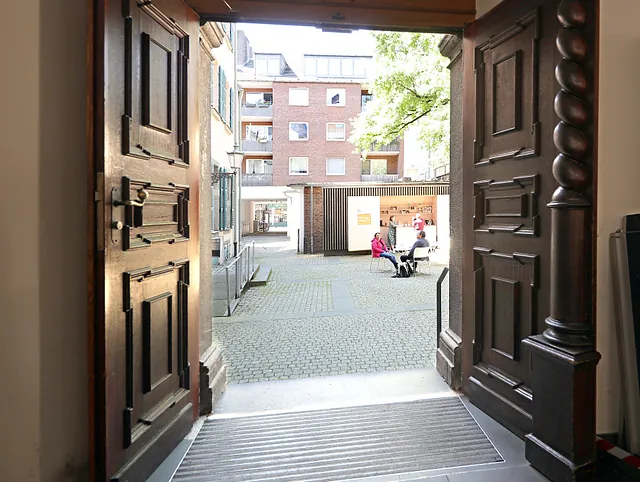 Pop-up Seelsorge in der Berger Kirche; Foto: evdus