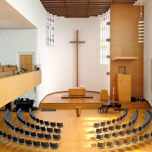 Matthäikirche Innenraum; Foto: Sergej Lepke