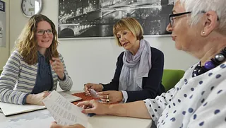 Beratung bei Demenz; Foto: Diakonie Düsseldorf