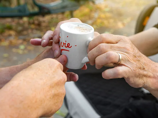 Kaffee von unserem Kaffeemobil Evie; Foto: Martina Chardin