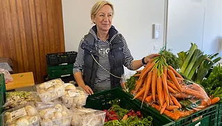 Tafelausgabe; Foto: Diakonie Düsseldorf