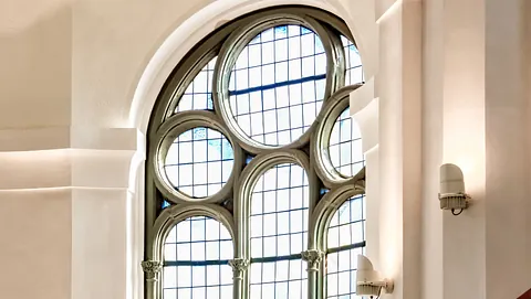 Johanneskirche Kirchenfenster; Foto: Martina Chardin