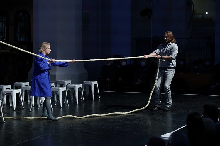 O ihr Menschen, Musiktheater-Stück in der Johanneskirche
