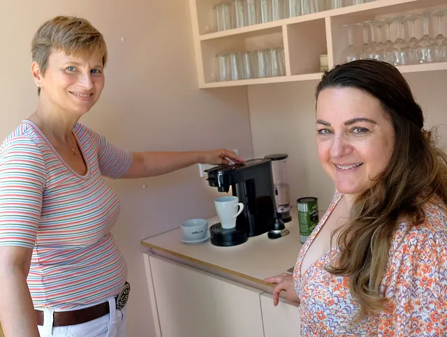Pop-up Seelsorge in der Berger Kirche; Foto: evdus