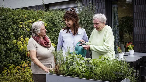 Pflege; Foto: Diakonie Düsseldorf