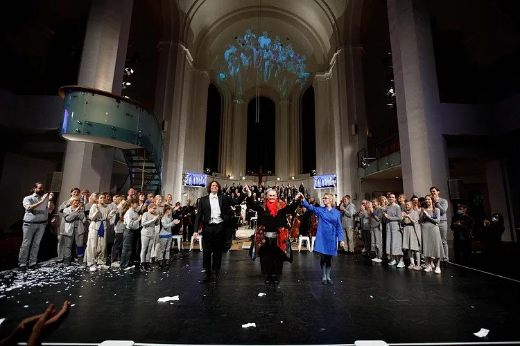 O ihr Menschen, Musiktheater-Stück in der Johanneskirche