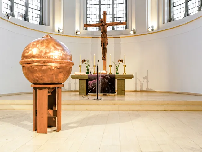 Zeitkapsel in der Johanneskirche; Foto: Martina Chardin
